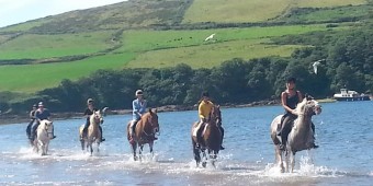 Horseriding on the Dingle Peninsula